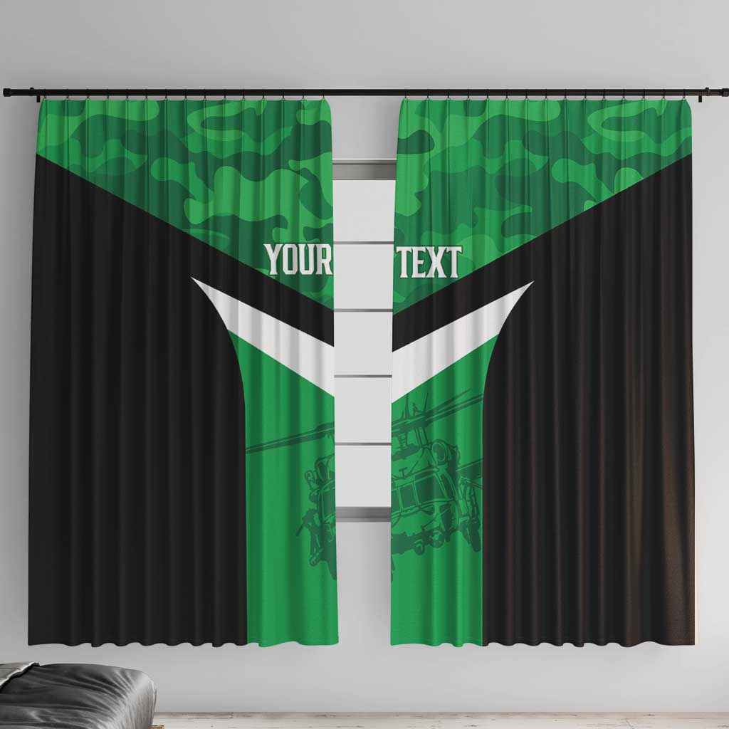 Townsville Rugby Custom Window Curtain Go Blackhawks Camouflage Pattern - Aussie Hoodie