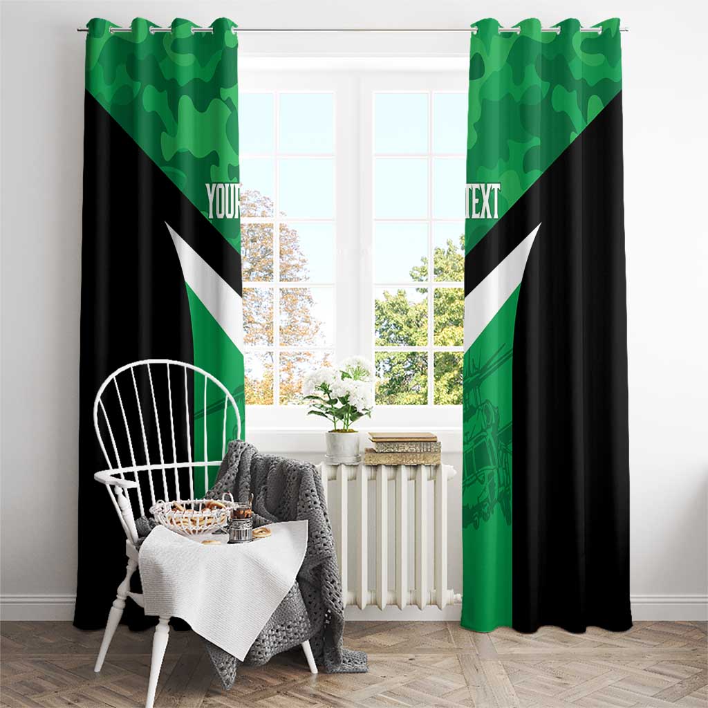Townsville Rugby Custom Window Curtain Go Blackhawks Camouflage Pattern - Aussie Hoodie