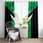 Townsville Rugby Custom Window Curtain Go Blackhawks Camouflage Pattern - Aussie Hoodie
