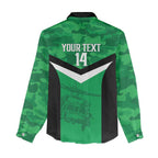 Townsville Rugby Custom Women Casual Shirt Go Blackhawks Camouflage Pattern - Aussie Hoodie