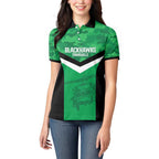 Townsville Rugby Custom Women Polo Shirt Go Blackhawks Camouflage Pattern - Aussie Hoodie