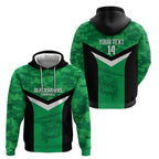Townsville Rugby Custom Zip Hoodie Go Blackhawks Camouflage Pattern - Aussie Hoodie