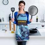 Toowoomba Rugby Custom Apron Go Clydesdales Aboriginal Art - Aussie Hoodie
