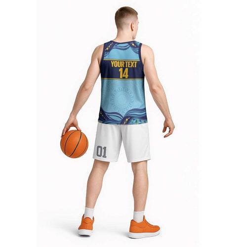 Toowoomba Rugby Custom Basketball Jersey Go Clydesdales Aboriginal Art - Aussie Hoodie