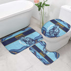 Toowoomba Rugby Custom Bathroom Set Go Clydesdales Aboriginal Art - Aussie Hoodie