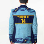 Toowoomba Rugby Custom Blazer Go Clydesdales Aboriginal Art - Aussie Hoodie