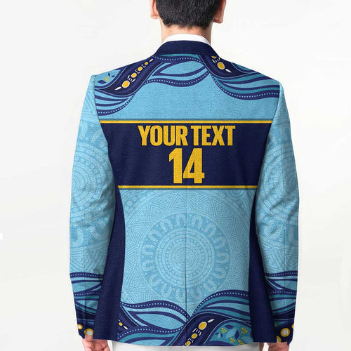 Toowoomba Rugby Custom Blazer Go Clydesdales Aboriginal Art - Aussie Hoodie