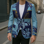 Toowoomba Rugby Custom Blazer Go Clydesdales Aboriginal Art - Aussie Hoodie