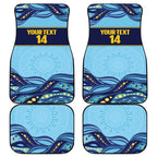 Toowoomba Rugby Custom Car Mats Go Clydesdales Aboriginal Art - Aussie Hoodie