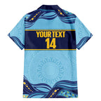 Toowoomba Rugby Custom Family Matching Mermaid Dress and Hawaiian Shirt Go Clydesdales Aboriginal Art - Aussie Hoodie