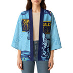 Toowoomba Rugby Custom Kimono Go Clydesdales Aboriginal Art - Aussie Hoodie