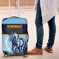 Toowoomba Rugby Custom Luggage Cover Go Clydesdales Aboriginal Art - Aussie Hoodie