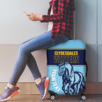 Toowoomba Rugby Custom Luggage Cover Go Clydesdales Aboriginal Art - Aussie Hoodie