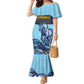 Toowoomba Rugby Custom Mermaid Dress Go Clydesdales Aboriginal Art - Aussie Hoodie
