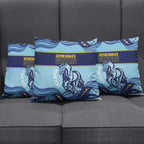 Toowoomba Rugby Custom Pillow Cover Go Clydesdales Aboriginal Art - Aussie Hoodie