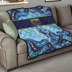 Toowoomba Rugby Custom Quilt Go Clydesdales Aboriginal Art - Aussie Hoodie