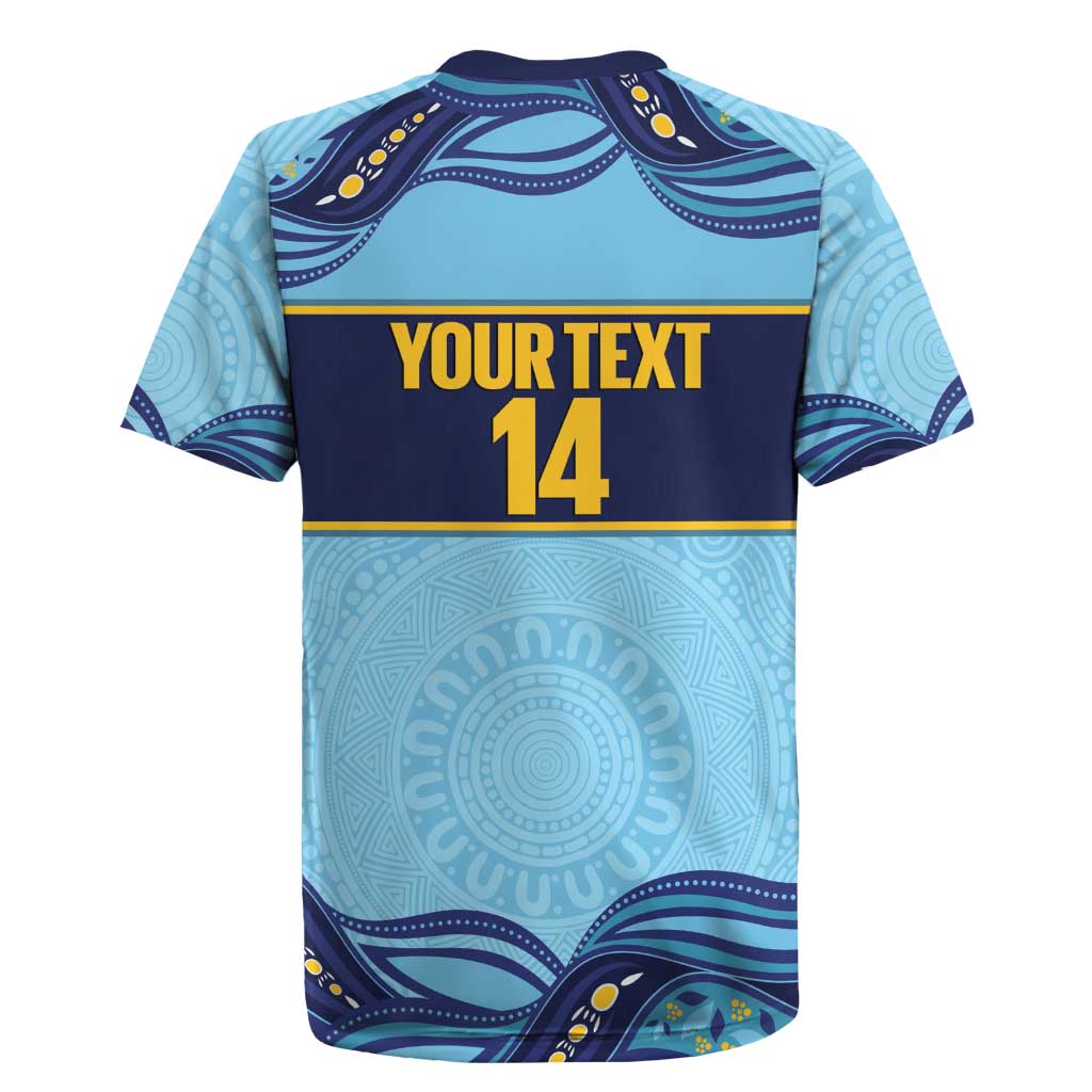 Toowoomba Rugby Custom Rugby Jersey Go Clydesdales Aboriginal Art - Aussie Hoodie