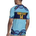 Toowoomba Rugby Custom Rugby Jersey Go Clydesdales Aboriginal Art - Aussie Hoodie