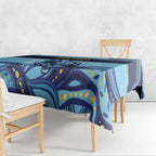 Toowoomba Rugby Custom Tablecloth Go Clydesdales Aboriginal Art - Aussie Hoodie