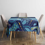 Toowoomba Rugby Custom Tablecloth Go Clydesdales Aboriginal Art - Aussie Hoodie