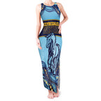 Toowoomba Rugby Custom Tank Maxi Dress Go Clydesdales Aboriginal Art - Aussie Hoodie