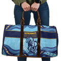 Toowoomba Rugby Custom Travel Bag Go Clydesdales Aboriginal Art - Aussie Hoodie