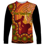 australia-father-day-long-sleeve-shirt-aussie-best-dad-ever-indigenous-hand-art
