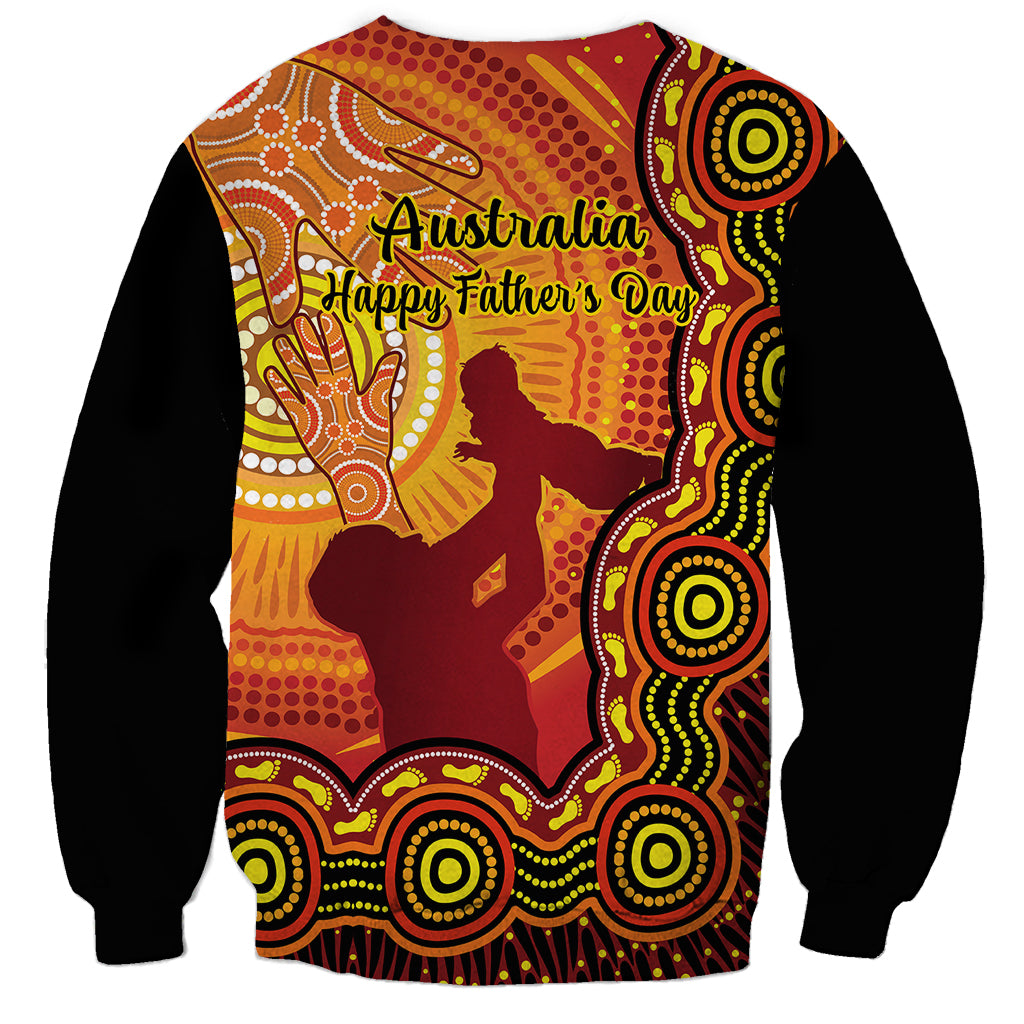 australia-father-day-sweatshirt-aussie-best-dad-ever-indigenous-hand-art