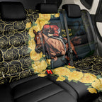 Melbourne Horse Racing Back Car Seat Cover Yellow Roses - Ready Set Gallop! LT14