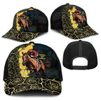 Melbourne Horse Racing Baseball Net Cap Yellow Roses - Ready Set Gallop - Aussie Hoodie