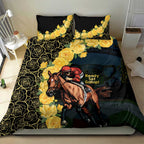 Melbourne Horse Racing Bedding Set Yellow Roses - Ready Set Gallop! LT14