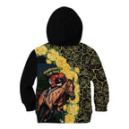 Melbourne Horse Racing Kid Hoodie Yellow Roses - Ready Set Gallop! LT14