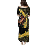 Melbourne Horse Racing Puletasi Yellow Roses - Ready Set Gallop! LT14