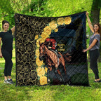 Melbourne Horse Racing Quilt Yellow Roses - Ready Set Gallop! LT14