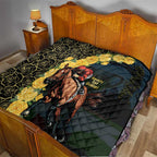 Melbourne Horse Racing Quilt Yellow Roses - Ready Set Gallop! LT14
