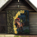 Melbourne Horse Racing Quilt Yellow Roses - Ready Set Gallop! LT14