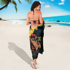 Melbourne Horse Racing Sarong Yellow Roses - Ready Set Gallop! LT14