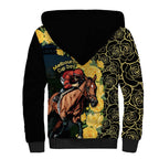 Melbourne Horse Racing Sherpa Hoodie Yellow Roses - Ready Set Gallop! LT14