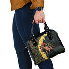 Melbourne Horse Racing Shoulder Handbag Yellow Roses - Ready Set Gallop! LT14