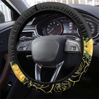 Melbourne Horse Racing Steering Wheel Cover Yellow Roses - Ready Set Gallop! LT14