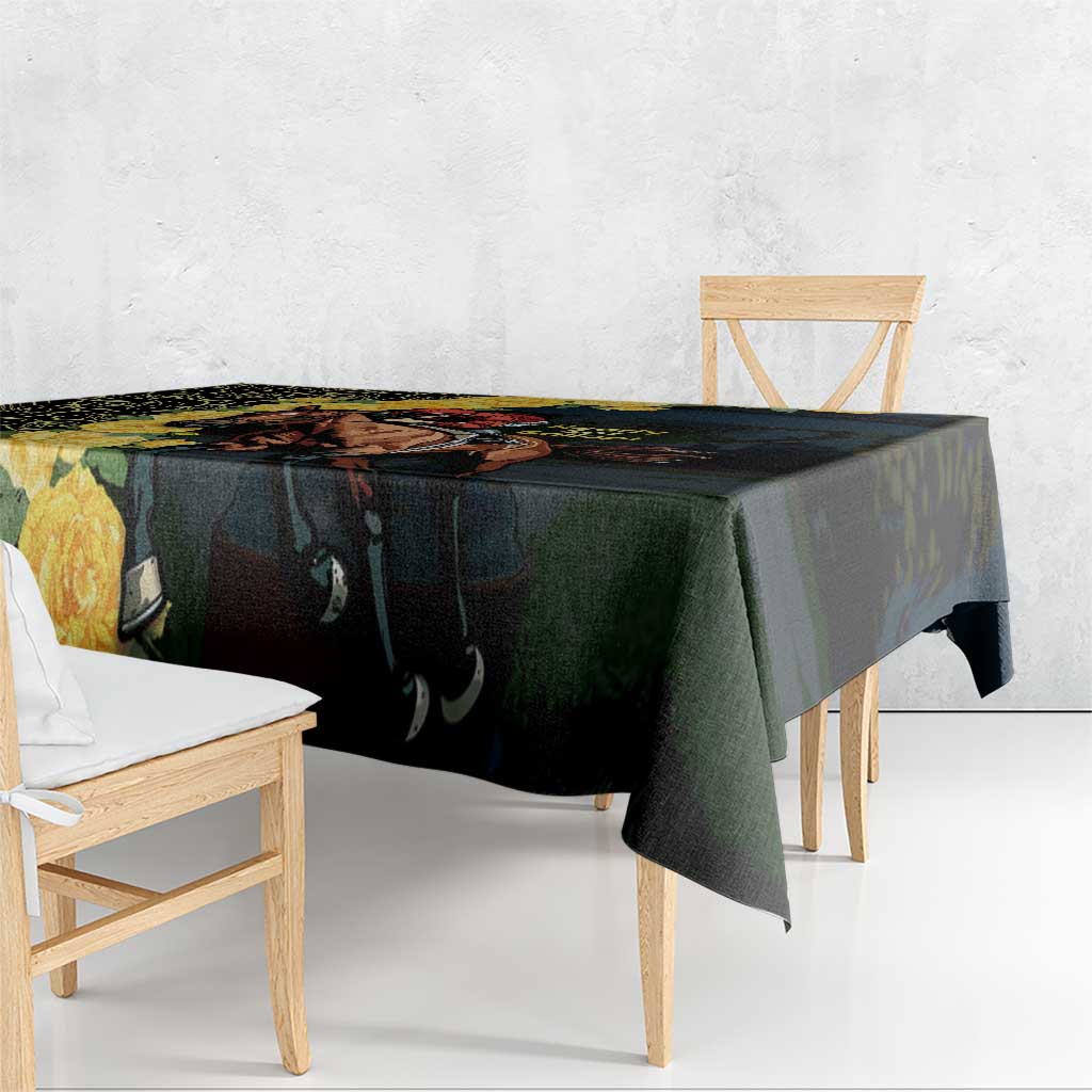 Melbourne Horse Racing Tablecloth Yellow Roses - Ready Set Gallop! LT14