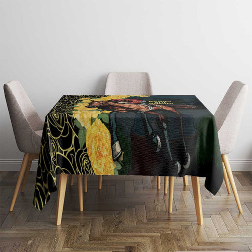 Melbourne Horse Racing Tablecloth Yellow Roses - Ready Set Gallop! LT14