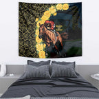 Melbourne Horse Racing Tapestry Yellow Roses - Ready Set Gallop! LT14