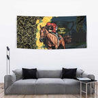 Melbourne Horse Racing Tapestry Yellow Roses - Ready Set Gallop! LT14