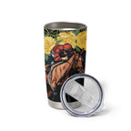 Melbourne Horse Racing Tumbler Cup Yellow Roses - Ready Set Gallop! LT14