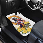 Melbourne Cup Australia Car Mats Horse Racing Horseshoe Mix Yellow Roses LT14