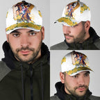 Melbourne Cup Australia Classic Cap Horse Racing Horseshoe Mix Yellow Roses - Aussie Hoodie