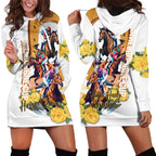 Melbourne Cup Australia Hoodie Dress Horse Racing Horseshoe Mix Yellow Roses LT14