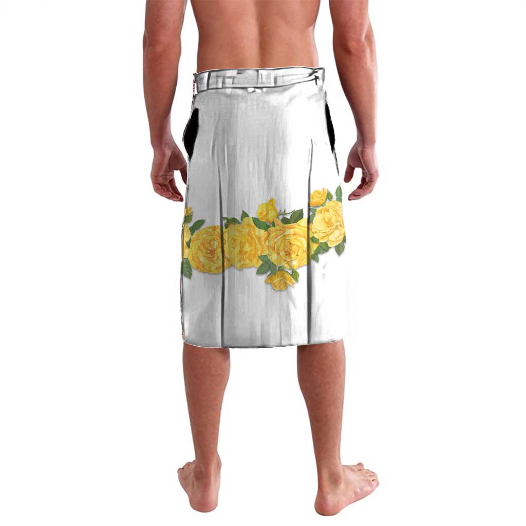 Melbourne Cup Australia Lavalava Horse Racing Horseshoe Mix Yellow Roses LT14