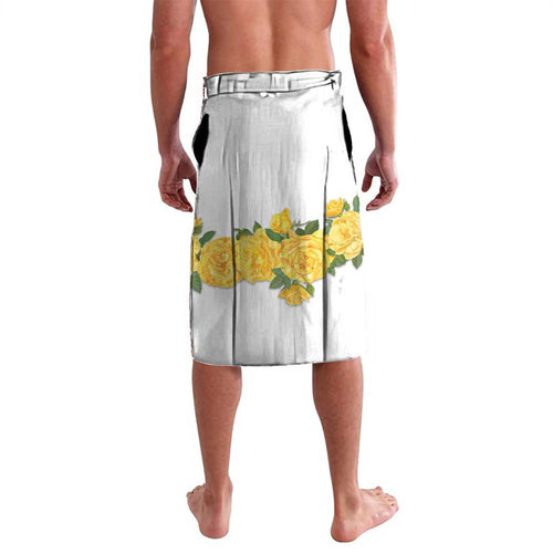 Melbourne Cup Australia Lavalava Horse Racing Horseshoe Mix Yellow Roses LT14